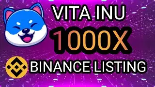 💥VITA INU COIN BINANCE LISTING ?? VITA INU PRICE PREDICTION 2024 || 1000X POTENTIAL MEME COIN 🚀🚀🚀