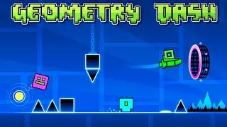 Geometry Dash Level 2/ второй уровень 3 монетки