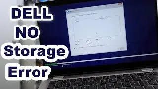 How To Fix Dell Couldnt Find Storage Driver Load Error in Windows Install