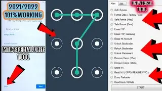 FRP & PATTERN UNLOCK MediaTek Universal Tool | Mediatek Universal Tools V2 2021 | @Technicalboss
