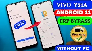 Vivo Y21A Android 11 Frp Bypass | Skip Option Not Work | Vivo Y21A Frp Bypass New Trick 2023