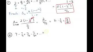 Nth Partial Su, and Series Sum for Convergent Series