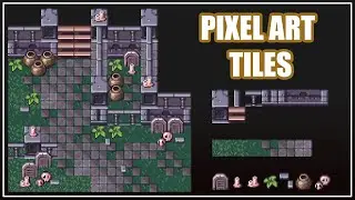 PIXEL ART TIMELAPSE -  16x16 Tiles for Videogames