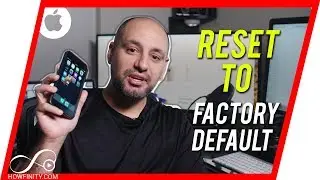 How to RESET iPhone To Factory Default