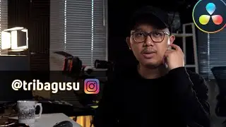 Template Animasi FOLLOW INSTAGRAM GRATIS | Tutorial DaVinci Resolve Indonesia