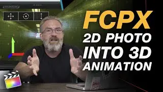 Create 3D Animations from 2D Photo in Final Cut Pro X [Discontinued new Product in Description]