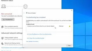 FIX: Windows could not find a driver for your network adapter (SOLVED)