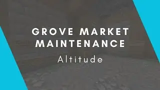 How I run my Market warp on an SMP Economy Server | Grove Market, Altitude