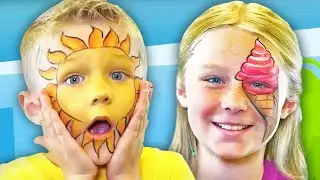 FUN Summer Face Paint for Kids! | Funtastic TV