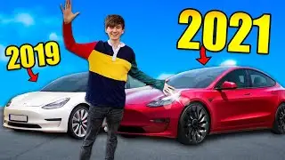 EVERY Change in the NEW 2021 Tesla Model 3 Vs 2019 Tesla Model 3