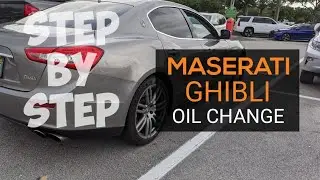 How to change The Oil On A Maserati Ghibli?