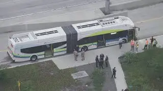 Shooting breaks out inside moving bus in LA County