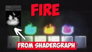 FIRE Effect (for 2D and 3D) made in Unity Shadergraph