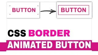 CSS BORDER ANIMATED BUTTON  - USING HTML & CSS