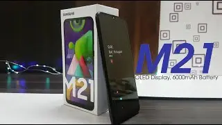 Samsung Galaxy M21 In 2020 Unboxing & Overview - #6000mAh