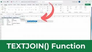 How to use the TEXTJOIN function in Excel (Quick & Simple)