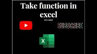 Take function in excel |