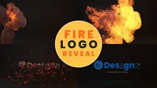 Download Trendy Fire Logo Reveal After Effects Templates | Adobe CC | No Plug-in Required