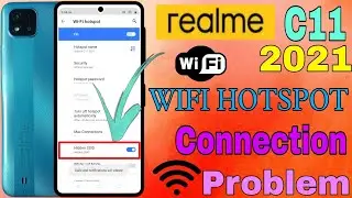 Realme C11 2021 Hotspot Not Working Problem | Hotspot Connection Problem On Realme C11 2021 |||