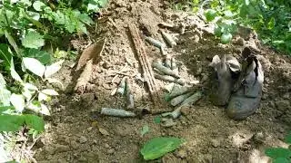 Противотанковое ружье птрс-41 и боец в воронке