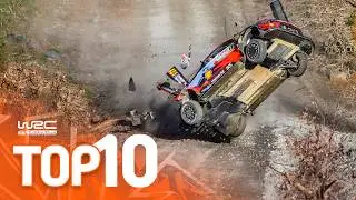 Top 10 BIGGEST WRC Crashes Ever