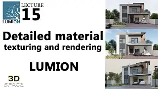 How to import 3ds max file In Lumion Lecture -15 [ Urdu/Hindi ]