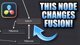 THIS new node CHANGES Davinci Resolve Fusion!  The Switch Node