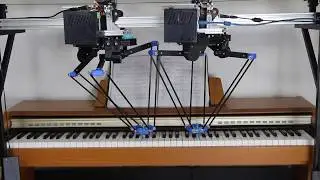 Delta X - Combination Between Two Delta X To Play Piano