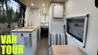 The BEST Self-Built DIY Camper Van (in-depth Van Tour)