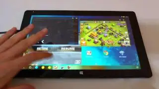 Cube i7 Remix. Remix OS Multitasking With Phone Mode