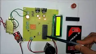 Alcohol Detector Mini Project using PIC18F Microcontroller