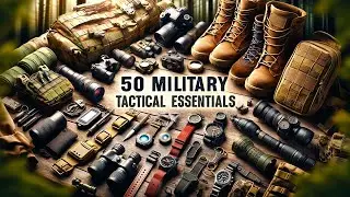 50 Must Have Military Tactical Essentials for Survival