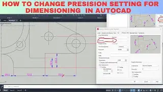 autocad 2d drawing with dimensions