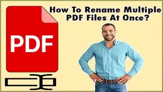 How To Rename Multiple PDF Files At Once On Windows 11/10/8/7? Without Any Software