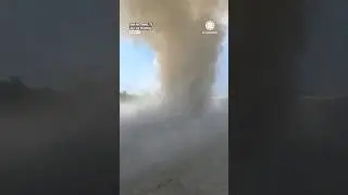 Unbelievable: Man Takes a Hit from Violent Dust Devil