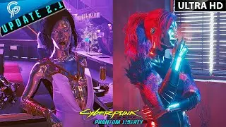 Meeting Lizzy Wizzy in Night City AFTER HANSEN'S PARTY | Cyberpunk 2077