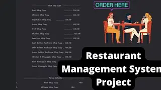 restaurant management system project | free project download | bca | mca | 2022