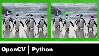 Python with OpenCV Tutorial Series! Drawing and labeling images.