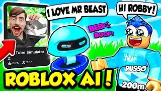 This ROBLOX SIMULATOR Has AI PETS That TALK TO YOU!