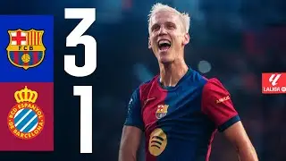 FC BARCELONA 3 vs 1 RCD ESPANYOL | LALIGA 2024/25 MD12