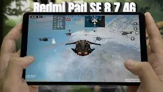 Redmi Pad SE 8.7 4G 2024 test game Call of Duty Mobile CODM | Helio G85