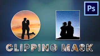 How to make Clipping mask in photoshop | easy way | Telugu Tutorial