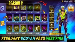 FEBRUARY BOOYAH PASS FREE FIRE 2023 | SEASON 2 BOOYAH PASS FREE FIRE | NEXT BOOYAH PASS IN FREE FIRE