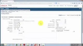 Project Requirements for Resources in Oracle Project Resource Management (on Oracle EBS R12.2.3)