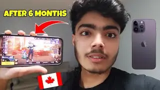 Playing Free Fire after 6 Months in iPhone 15 Pro Max ||  Canada Free Fire