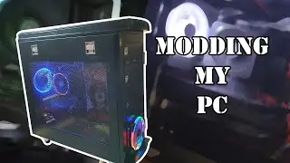 Modding My PC (установка вентиляторов с подсветкой IRIS space от компании Frime)