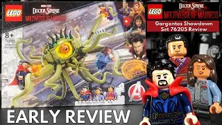 REVIEW: LEGO 2022 Doctor Strange in the Multiverse of Madness GARGANTOS SHOWDOWN Set 76205