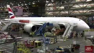 Cómo se construye un Boeing Dreamliner en la mayor planta de aviones del mundo Video BBC M