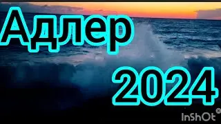 Адлер 2024 / Пляж Чайка / 11 августа