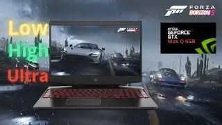 Forza Horizon 5 PC: CORE I7-7700QH | GTX 1060 Max-Q